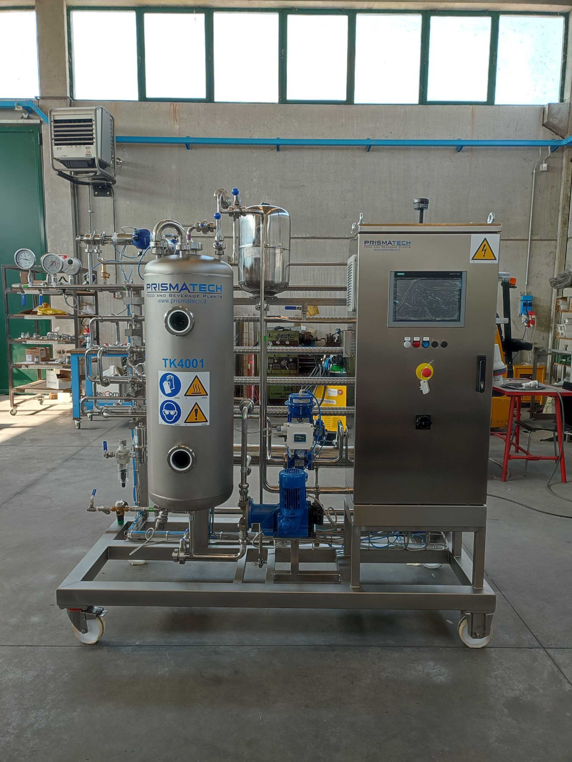 Pastorizzatore Prismatech