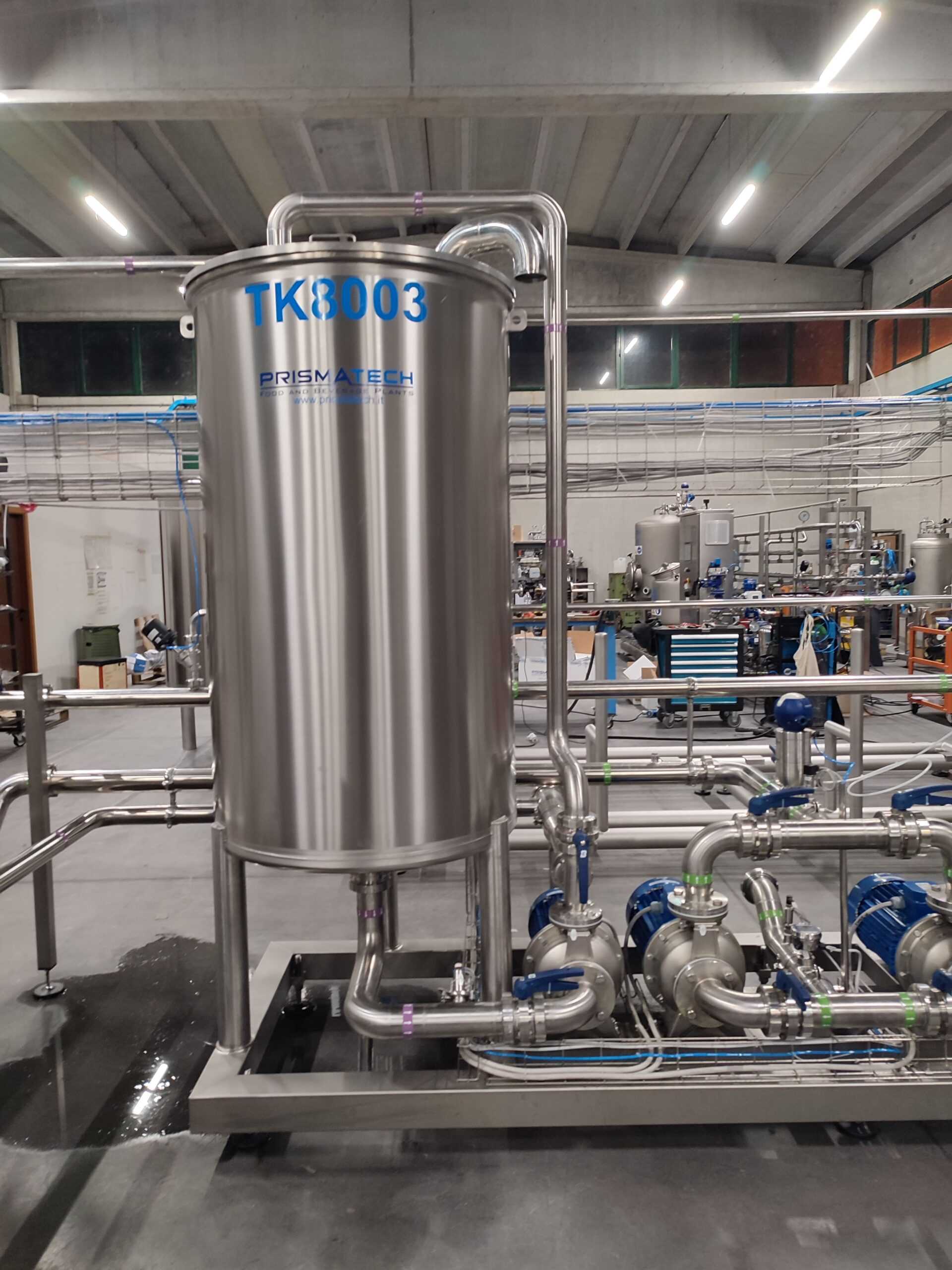 Linea Trattamento Acqua Prismatech