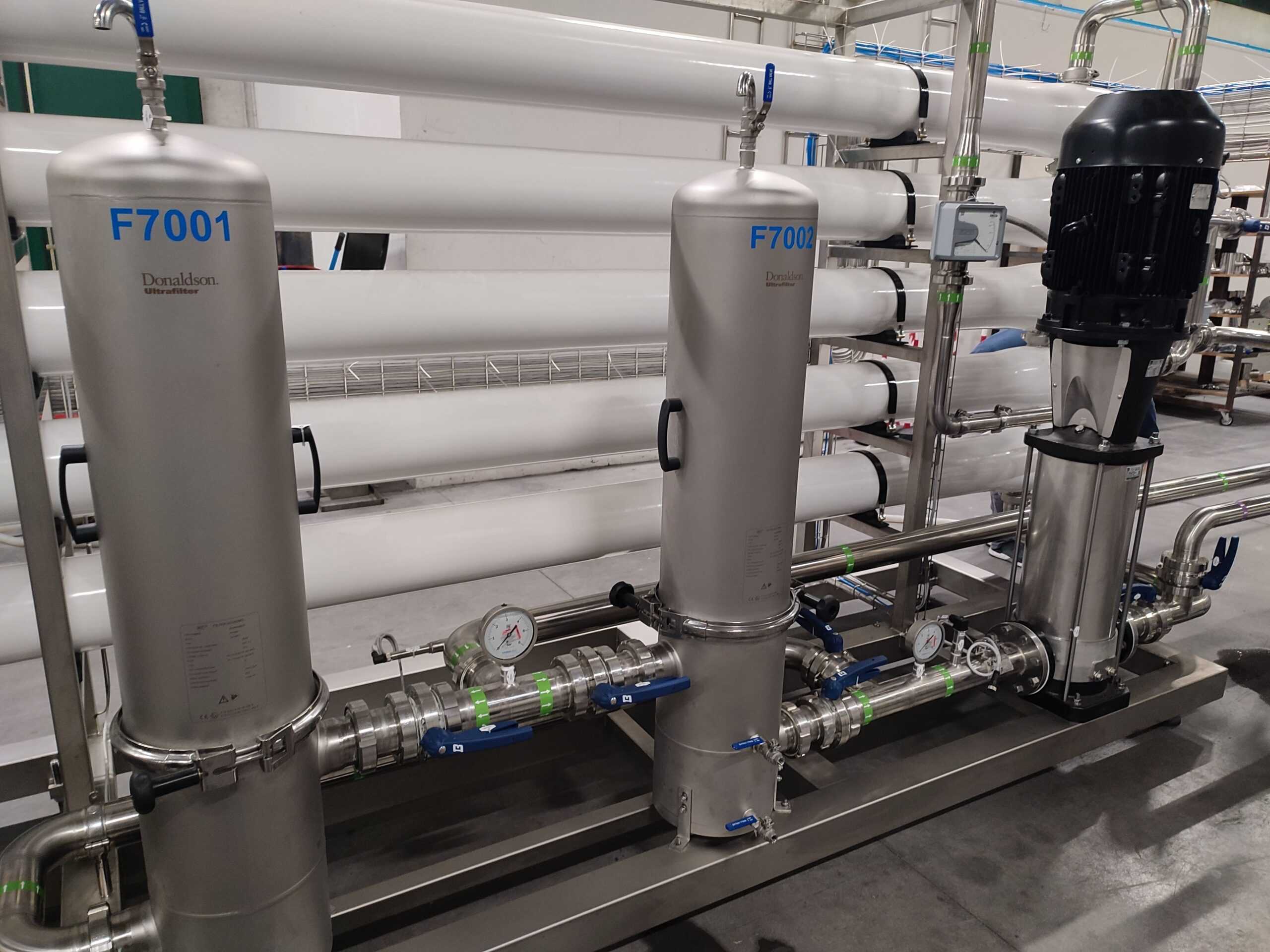 Linea Trattamento Acqua Prismatech