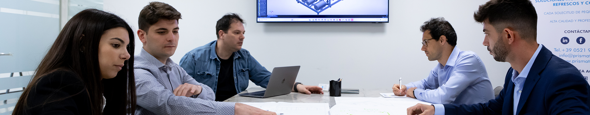 prismatech food and beverage plants azienda team subheader